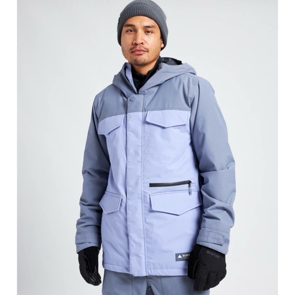 Burton Other - Burton Covert Jacket Folkstone Gray Foxglove Violet